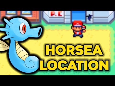 How to Catch Horsea in Pokemon FireRed and LeafGreen!