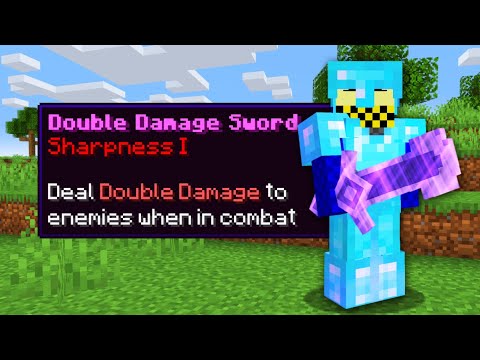 The Double Damage Sword is OP in Minecraft Hunger Games...