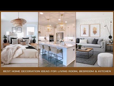 Best Home Decoration Ideas For Living Room & Bedroom Or Kitchen