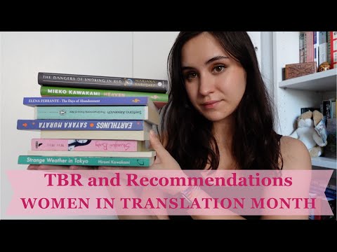 Women In Translation Month Recommendations and TBR #WIT