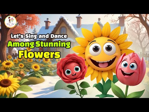 Sing & Dance with Beautiful Flowers | Polo Pal Rhymes #kidssongs #nurseryrhymes #toddlersongs