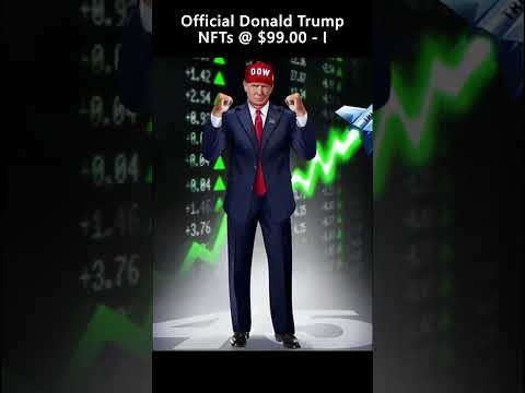 Official Donald Trump NFTs Part-1 | Trump Digital Trading Cards (NFTs) #dolandtrump