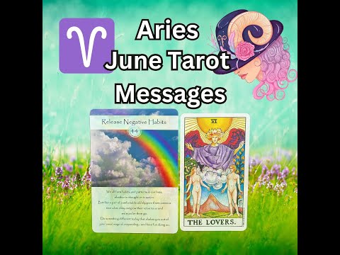 Aries Sun & Rising Intuitive Tarot Messages for June 2024 ♈☀️✨💐