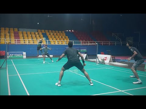 Raja haider & Raja hassan vs Qari Adnan & Yasir Ali | Army vs Army National Badminton championship