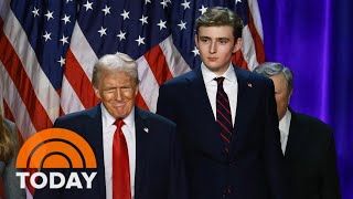 Trump credits son Barron for urging him to do Joe Rogan podcast