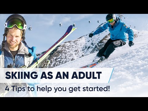 4 EASY TIPS | How to ski as an adult