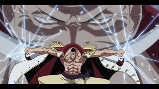 The Power of whitebeard's Gura gura no mi|| One Piece Marineford 1080p