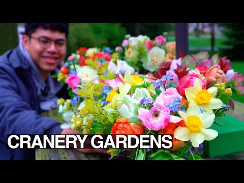 Homegrown Flower Stand Bouquet Full Process, Tips