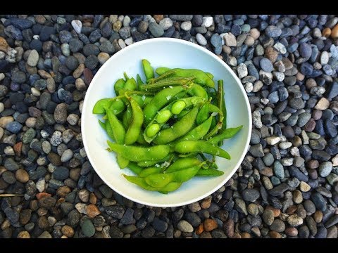 Boiled Edamame/Delicious Snacks (Episode 4 ~ Garden to Table)