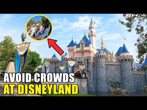 How to Avoid Crowds at Disneyland | BEST Quiet Areas Around the Resort