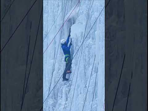 Wang Yibo Ice Climbing 王一博冰攀