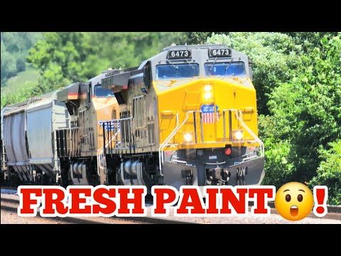 THE TOP 10 UNION PACIFIC FRESH PAINT CATCHES IN KC( WHOA!)