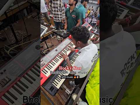 Bholenath Mtr music (Rocky Star Band) full Public MTR music + Shivu Tone #rockystar#pintubhai#dance