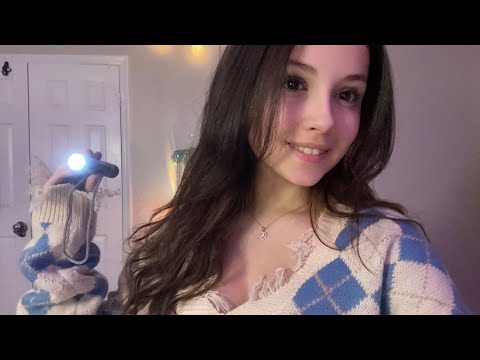 ASMR not-very-smart focus exam lofi (flashlight, personal attention, whispered)