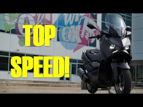 2024 YAMAHA XMAX 300 TOP SPEED WITH GPS