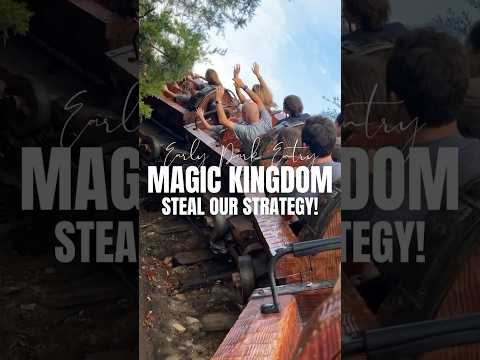 STEAL Our Strategy! Early Entry Disneys Magic Kingdom #disneyparks #disneytips