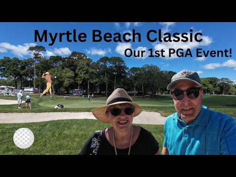 The Myrtle Beach Classic! Myrtle Beach's 1st PGA Event! Chris Gotterup Wins! #pga