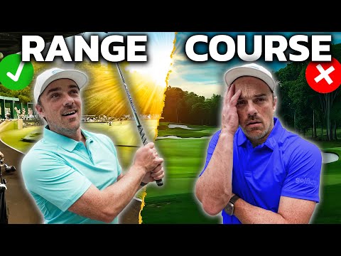 FLUSH it on the Range but STRUGGLE on the Course? Here's Why!