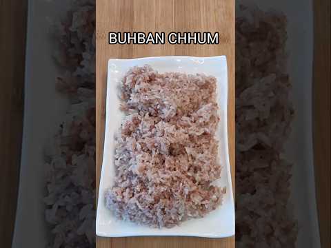 Buhban Chhum/ Simple Cook Stick rice #sticky rice #shorts#mizo eisiam