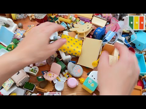 Miniature bedroom installation ✨ASMR ✨Re-ment collection✨