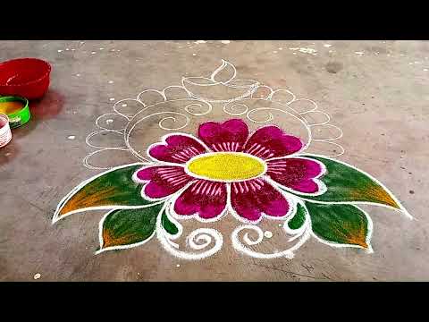 Margazhi Kolam🍀New Year Special Rangoli Design 2025🍀Pongal Kolam🍀Sankranthi Muggulu🍀Easy🍀Rangoli