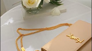 YSL UNBOXING #luxury #handbags #saintlaurent #hunty