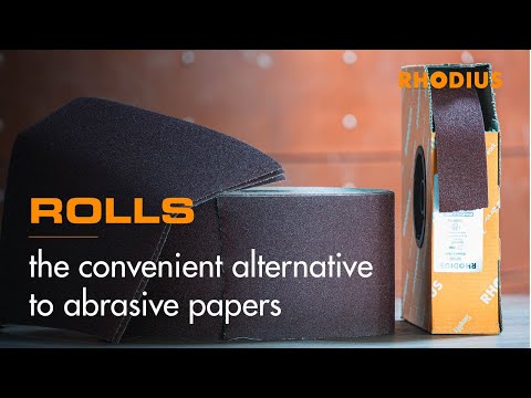 Economy rolls – the convenient alternative to abrasive papers