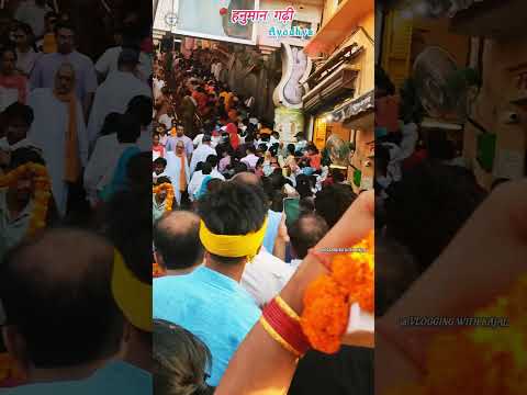 हनुमान गढ़ी अयोध्या | Hanuman garhi ayodhya | Hanuman garhi mandir #ayodhya #shorts #jaishreeram