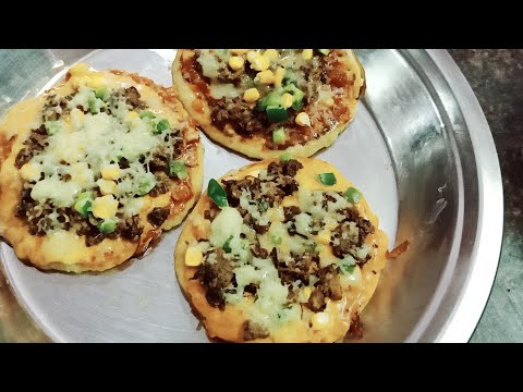 Mini Mushroom Pizza