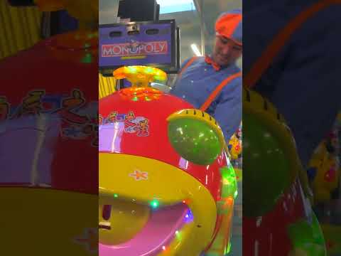 🐟 Blippi Rides a Giant Fish! Indoor Playtime Fun! 🎉✨ #FunRiding #Let’sPlay