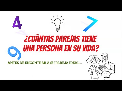 ¡La respuesta NO la ESPERAS! 🤯¿Cuántas PAREJAS tiene una persona en su vida? #amor #parejas