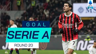 GOAL SERIE A | Morata Back to Scoring Ways | Goal Collection | Round 20 | Serie A 2024/25