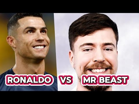 🔴 RONALDO VS Mr BEAST COMPARISON /ማን ይበልጣል