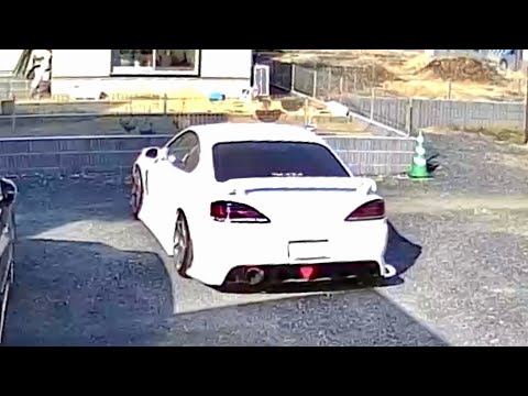 Nissan Silvia S15  ≪防犯カメラのスマホ連携テスト💁‍♂️≫【人体検出しました】👌