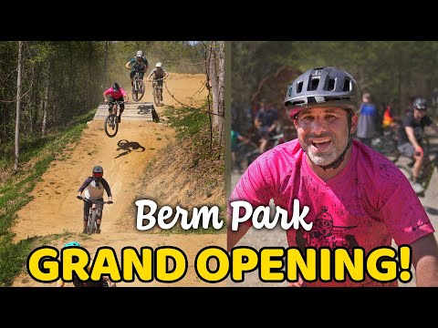 Berm Park Grand Opening Day! 4 Years of planning and work