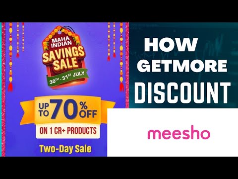 meesho sale | meesho pe discount kaise paye#meesho