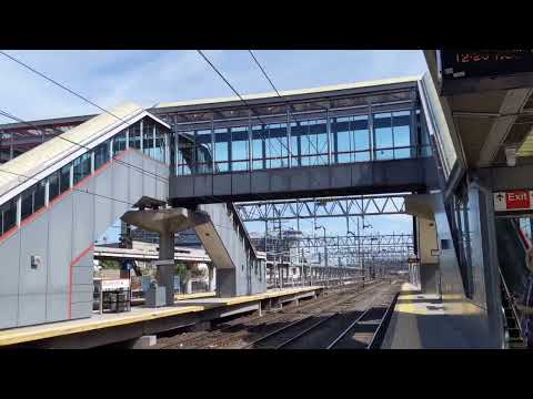 Stamford Railway Station-Connecticut斯坦福火车站/康州规划区最大城市/纽约以外最大金融区/美国最大企业集中地之一/金融管理房地产-医疗信息  新英格兰铁路之行（2）