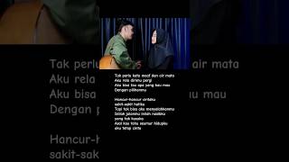 Lirik Lagu Tak Perlu Kata Maaf Dan Air Mata (AKU TETAP CINTA - REPVBLIK) Hancur Hancur Cintaku Cover