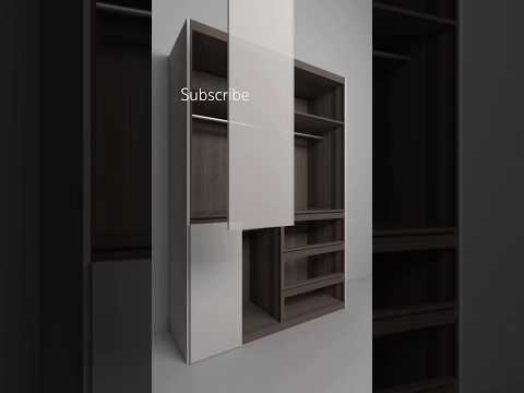 Wardrobe animation. #mordernhome #homedesign #interiordesign #money #architecture