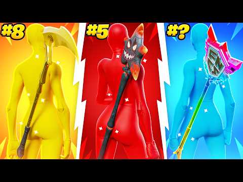 30 *TRYHARD* Pickaxes In Fortnite Remix!