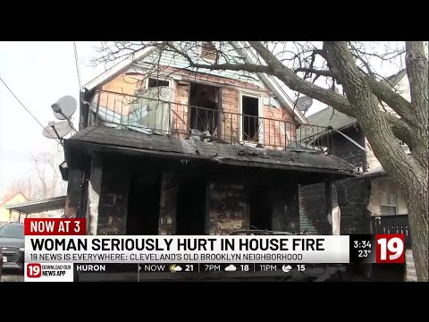 Cleveland resident ‘seriously’ injured in house fire