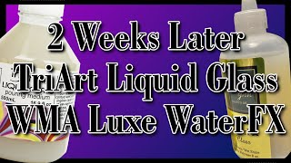 TriArt Liquid Glass Vs Wynn Modern Art Luxe WaterFX - 2 Week Cure Heat Resistance Test