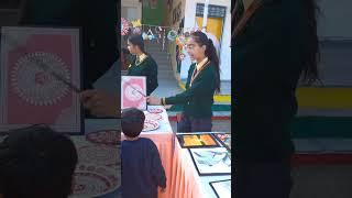 Art Exhibition at school 🥰 #short #youtubeshort #tavleenkaurvlogs