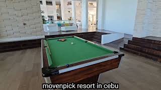 the MOVENPICK at mactan cebu to celebrate the birthday of my wife berna baron.