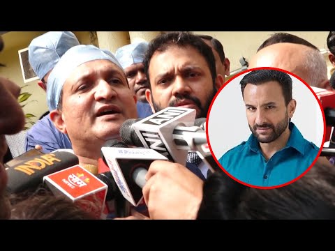 Lilavati Hospital Doctors Brief Media On Saif Ali Khan's Condition