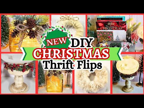 Brilliant Ways to Transform Thrift Store Finds into Beautiful Christmas Decor