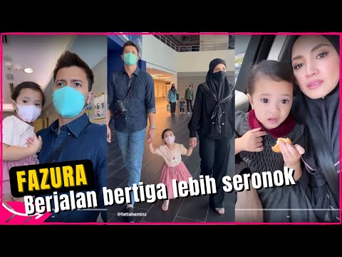 Fazura || berjalan bersama, bertiga lebih seronok