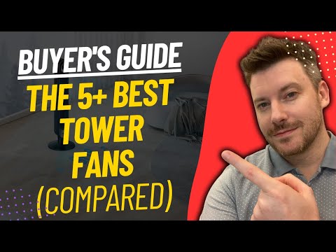 TOP 5 Best Tower Fans - Best Tower Fan Review (2024)