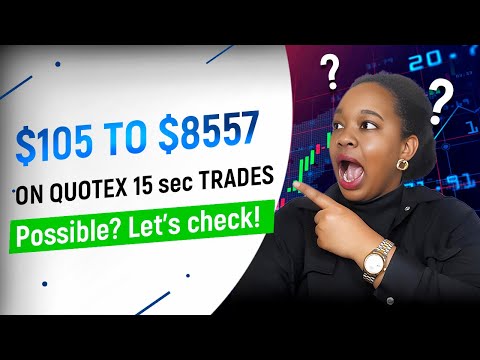 98% Win OTC Binary Options Strategy | Profit $8452 on 15 sec deals