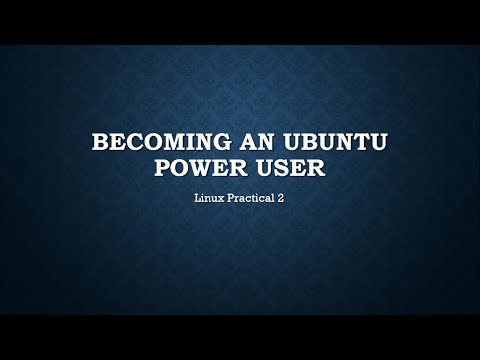 Becoming an Ubuntu power user || Learning Unity keyboard || Linux || FYBSC - CS Practical 2